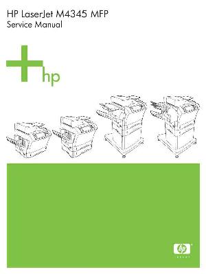 Сервисная инструкция HP LASERJET M4345 MFP ― Manual-Shop.ru