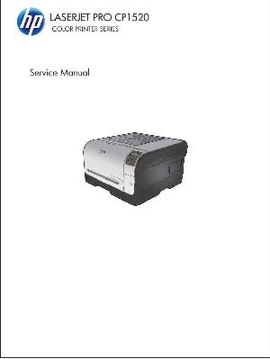 Service manual HP LASERJET-PRO-CP1520 ― Manual-Shop.ru
