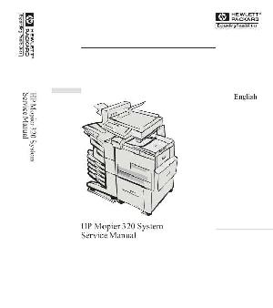 Сервисная инструкция HP MOPIER-320 ― Manual-Shop.ru