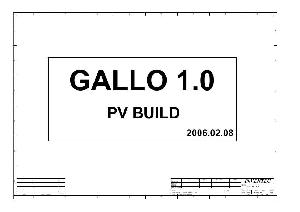 Схема HP nx7400 GALLO-1.0 ― Manual-Shop.ru