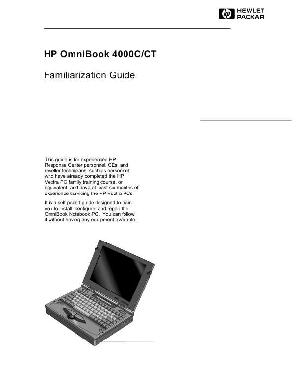 Service manual HP OMNIBOOK-4000 ― Manual-Shop.ru