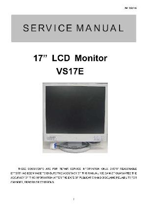 Сервисная инструкция HP VS17E ― Manual-Shop.ru
