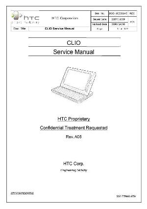 Service manual HTC CLIO  ― Manual-Shop.ru