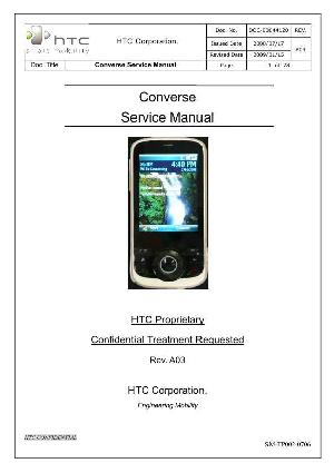 Сервисная инструкция HTC CONVERSE  ― Manual-Shop.ru