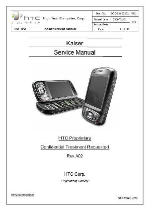 Сервисная инструкция HTC KAISER ― Manual-Shop.ru