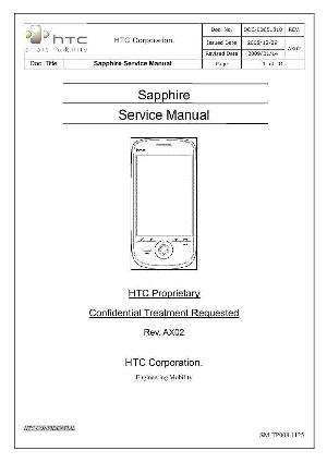 Service manual HTC SAPPHIRE  ― Manual-Shop.ru