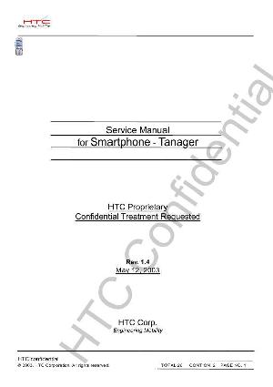 Сервисная инструкция HTC TANAGER  ― Manual-Shop.ru