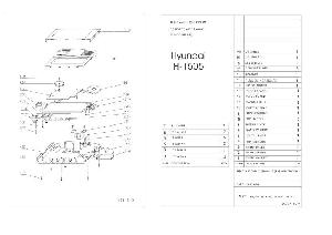 Сервисная инструкция Hyundai H-1505 ― Manual-Shop.ru