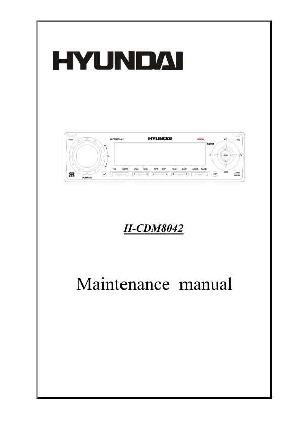 Service manual Hyundai H-CDM8042 ― Manual-Shop.ru