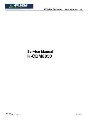 Сервисная инструкция Hyundai H-CDM8050 ― Manual-Shop.ru