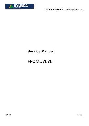 Сервисная инструкция Hyundai H-CMD7076 ― Manual-Shop.ru