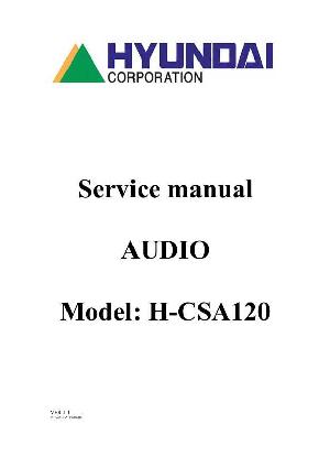 Service manual Hyundai H-CSA120 ― Manual-Shop.ru