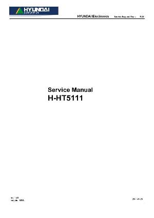 Сервисная инструкция Hyundai H-HT5111 ― Manual-Shop.ru
