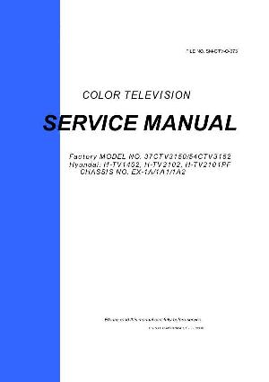 Service manual Hyundai H-TV1402, H-TV2102, H-TV2101PF ― Manual-Shop.ru