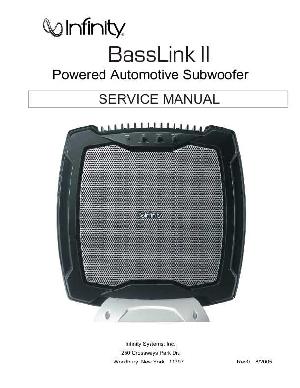 Service manual Infinity BASSLINK-II  ― Manual-Shop.ru