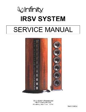 Сервисная инструкция Infinity IRS V ― Manual-Shop.ru