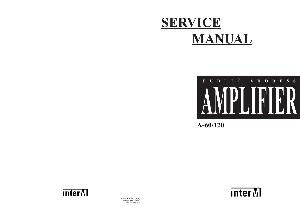 Сервисная инструкция Interm A-60, A-120 ― Manual-Shop.ru