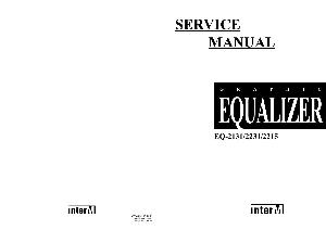 Сервисная инструкция Interm EQ, 2131, EQ-2231, EQ-2215 ― Manual-Shop.ru