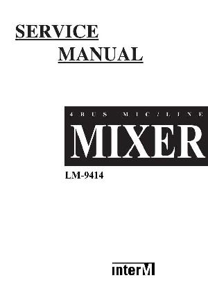 Сервисная инструкция Interm LM-9414 ― Manual-Shop.ru