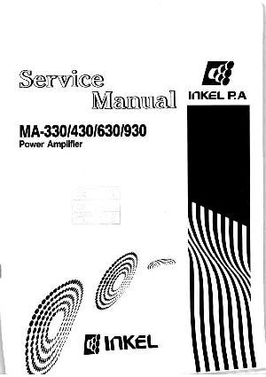 Сервисная инструкция Interm MA-330, MA-430, MA-630, MA-930 ― Manual-Shop.ru