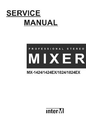 Сервисная инструкция Interm MX-1424, MX-1824 ― Manual-Shop.ru