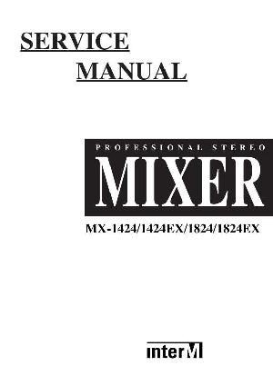 Сервисная инструкция Interm MX-1424EX, MX-1824EX ― Manual-Shop.ru