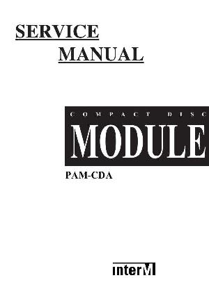 Сервисная инструкция Interm PAM-CDA ― Manual-Shop.ru