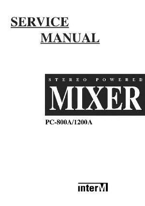 Сервисная инструкция Interm PC-800A, PC-1200A ― Manual-Shop.ru