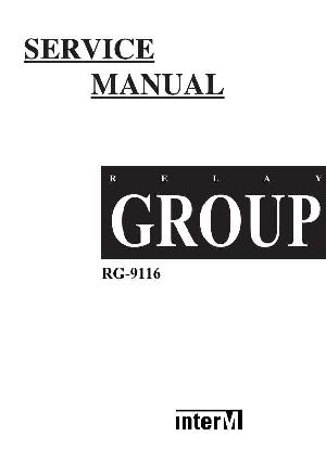 Сервисная инструкция Interm RG-9116 ― Manual-Shop.ru