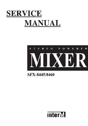 Сервисная инструкция Interm SFX-8445, SFX-8460 ― Manual-Shop.ru