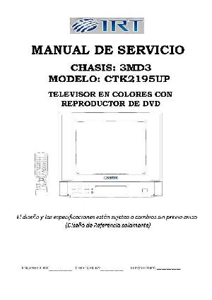 Сервисная инструкция IRT CTK-2195UP ― Manual-Shop.ru