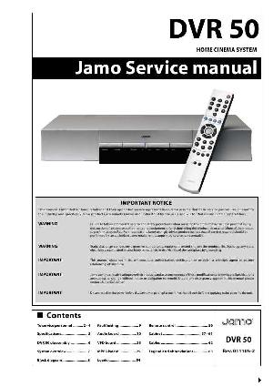 Сервисная инструкция Jamo DVR-50 ― Manual-Shop.ru