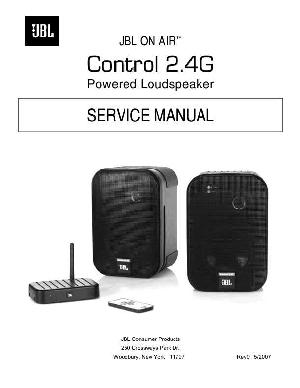 Сервисная инструкция JBL CONTROL-2.4G ― Manual-Shop.ru