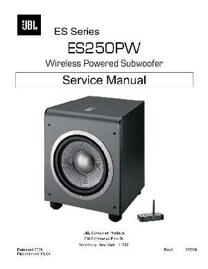 Сервисная инструкция JBL ES-250PW ― Manual-Shop.ru