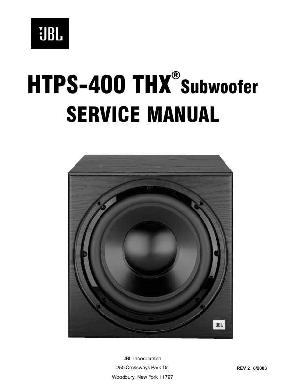 Сервисная инструкция JBL HTPS-400 THX ― Manual-Shop.ru