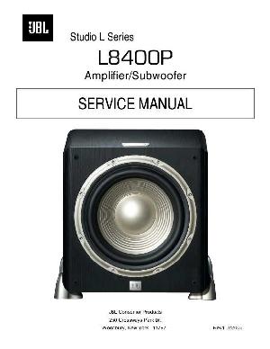 Service manual JBL L-8400P ― Manual-Shop.ru