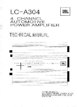 Сервисная инструкция JBL LC-A304 ― Manual-Shop.ru