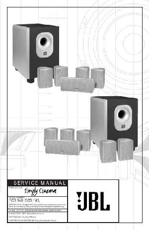 Service manual JBL SCS-140, SCS-146 ― Manual-Shop.ru
