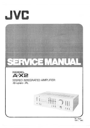 Сервисная инструкция JVC A-X2 ― Manual-Shop.ru