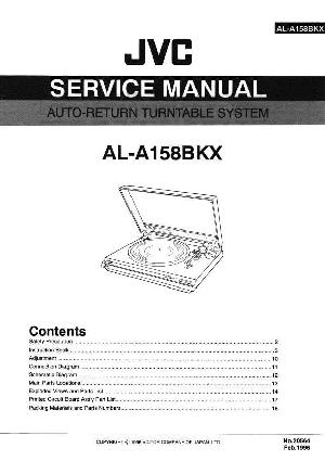 Сервисная инструкция JVC AL-A158 ― Manual-Shop.ru