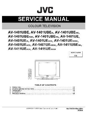 Сервисная инструкция JVC AV-1401UBE, AV-1401UE ― Manual-Shop.ru