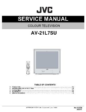 Service manual JVC AV-21L7SU ― Manual-Shop.ru