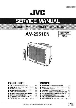 Сервисная инструкция JVC AV-25S1EN ― Manual-Shop.ru