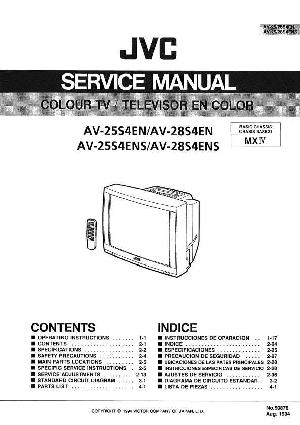 Service manual JVC AV-25S4EN, AV-28S4EN ― Manual-Shop.ru