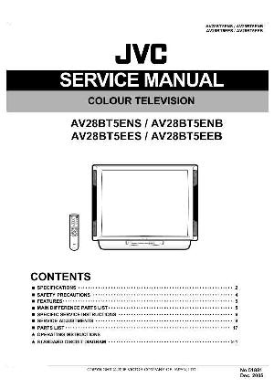 Service manual JVC AV-28BT5EE ― Manual-Shop.ru