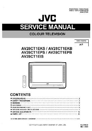 Сервисная инструкция JVC AV-28CT1EKS ― Manual-Shop.ru