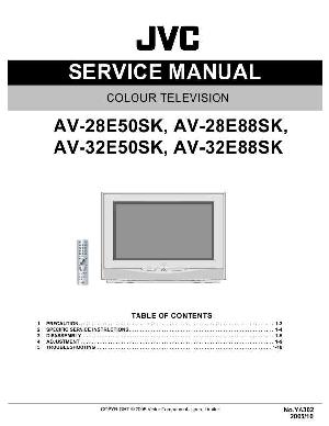 Service manual JVC AV-28E50, AV-28E88, AV-32E50, AV-32E88 ― Manual-Shop.ru