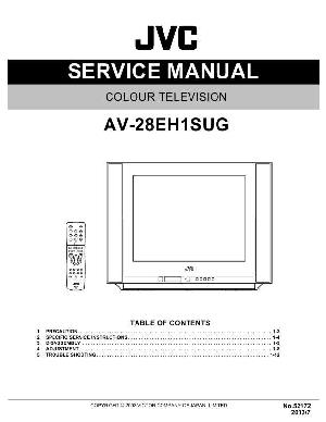 Сервисная инструкция JVC AV-28EH1SUG ― Manual-Shop.ru