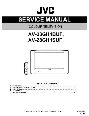 Сервисная инструкция JVC AV-28GH1BUF ― Manual-Shop.ru
