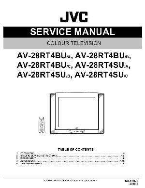 Service manual JVC AV-28RT4 ― Manual-Shop.ru